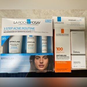 La Roche Posay and The Ordinary Skincare Bundle, Unopened